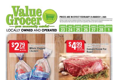 Value Grocer Flyer February 23 to March 1