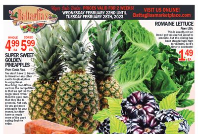 Battaglia's Marketplace Flyer February 22 to 28