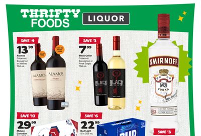 Thrifty Foods Liquor Flyer February 23 to March 1