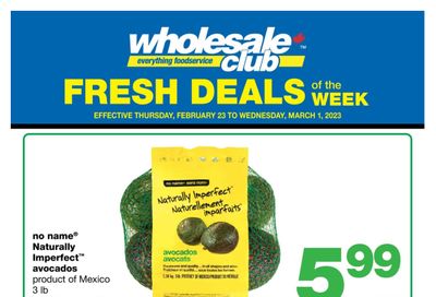 Wholesale Club (ON) Fresh Deals of the Week Flyer February 23 to March 1