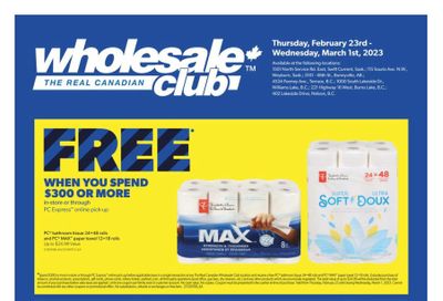 Real Canadian Wholesale Club Flyer February 23 to March 1