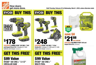 Home Depot (BC) Flyer February 23 to March 1