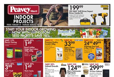 Peavey Mart Flyer February 24 to March 2