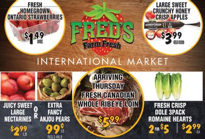 Fred's Farm Fresh Flyer February 22 to 28