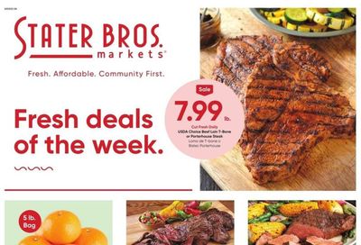 Stater Bros. (CA) Weekly Ad Flyer Specials February 22 to February 28, 2023