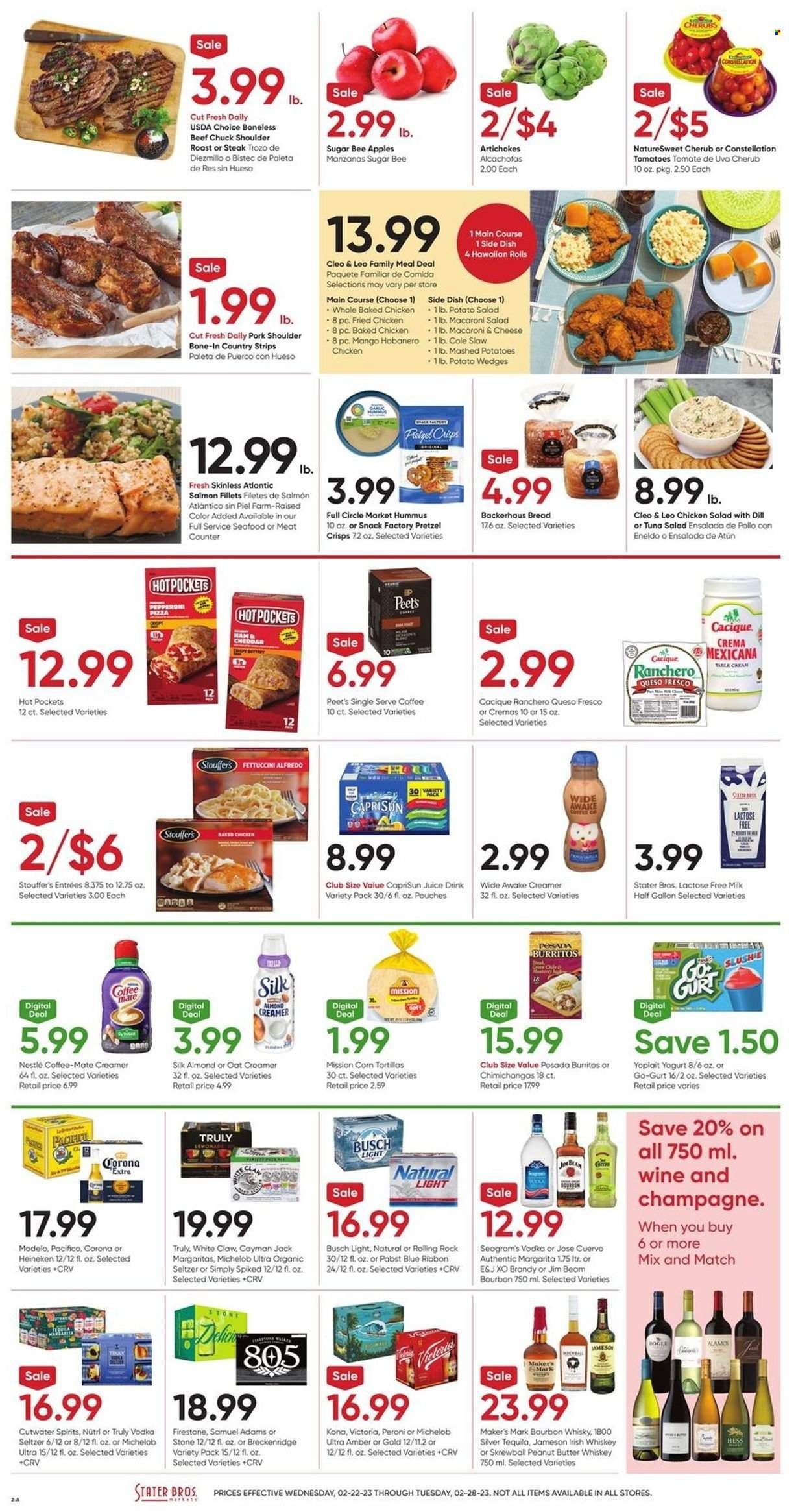 Stater Bros. (CA) Weekly Ad Flyer Specials February 22 to February 28, 2023