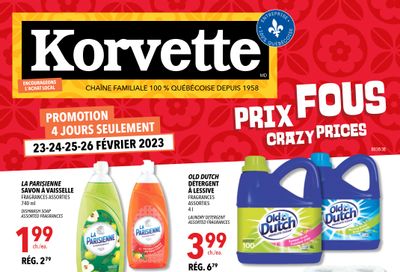 Korvette Flyer February 23 to 26