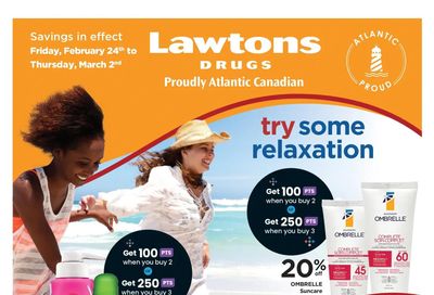 Lawtons Drugs Flyer February 24 to March 2