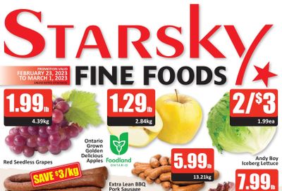 Starsky Foods Flyer February 23 to March 1