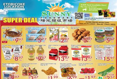 Sunny Foodmart (Etobicoke) Flyer February 24 to March 2