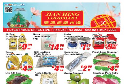 Jian Hing Foodmart (Scarborough) Flyer February 24 to March 2