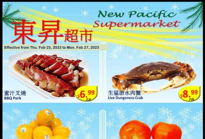 New Pacific Supermarket Flyer February 23 to 27