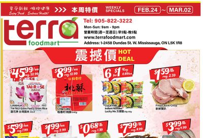Terra Foodmart Flyer February 24 to March 2