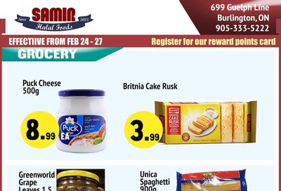 Samir Supermarket Flyer February 24 to 27