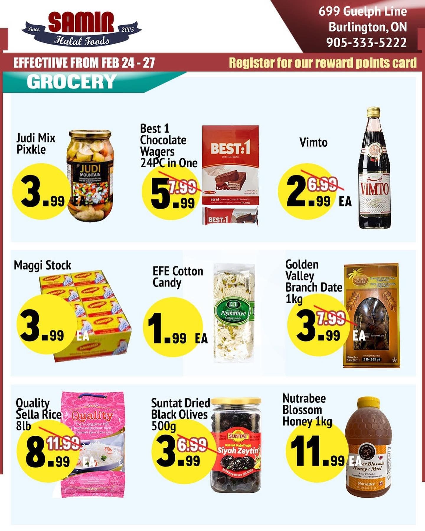 Samir Supermarket Flyer February 24 to 27