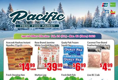Pacific Fresh Food Market (North York) Flyer February 24 to March 2