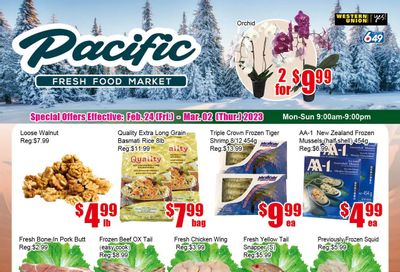 Pacific Fresh Food Market (Pickering) Flyer February 24 to March 2