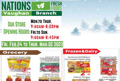 Nations Fresh Foods (Vaughan) Flyer February 24 to March 2