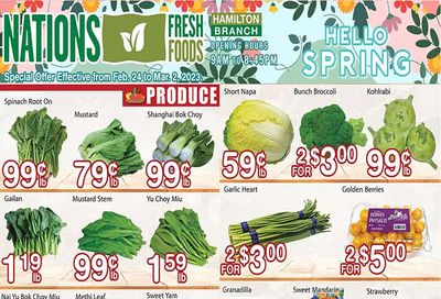 Nations Fresh Foods (Hamilton) Flyer February 24 to March 2