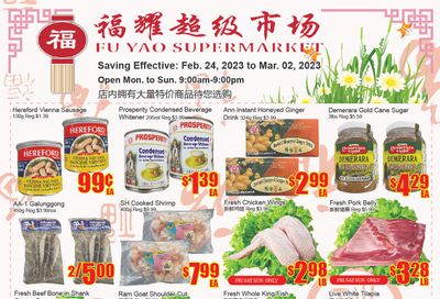 Fu Yao Supermarket Flyer February 24 to March 2