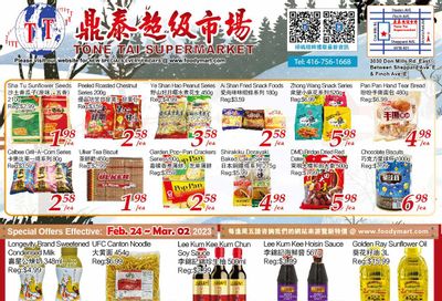 Tone Tai Supermarket Flyer February 24 to March 2