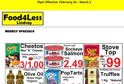 Food 4 Less (Lindsay) Flyer February 24 to March 2