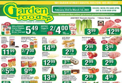 Garden Foods Flyer February 23 to March 1
