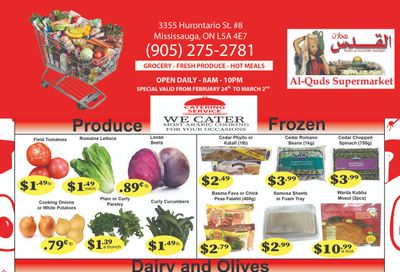 Al-Quds Supermarket Flyer February 24 to March 2