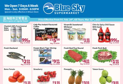 Blue Sky Supermarket (North York) Flyer February 24 to March 2