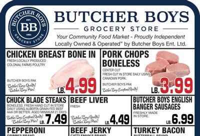 Butcher Boys Grocery Store Flyer February 24 to March 2