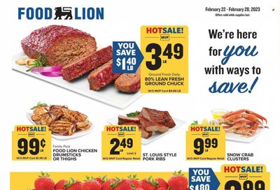 Food Lion (SC) Weekly Ad Flyer Specials February 22 to February 28, 2023