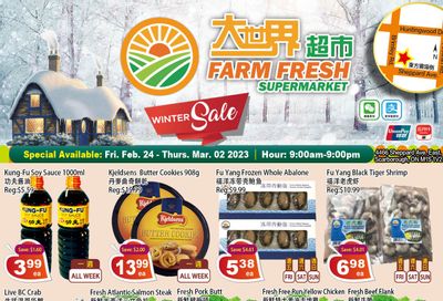 Farm Fresh Supermarket Flyer February 24 to March 2
