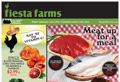 Fiesta Farms Flyer February 24 to March 2