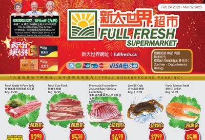 Full Fresh Supermarket Flyer February 24 to March 2