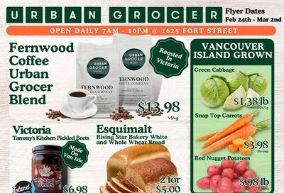Urban Grocer Flyer February 24 to March 2