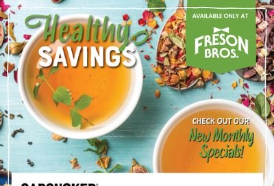 Freson Bros. Healthy Savings Flyer February 24 to March 30