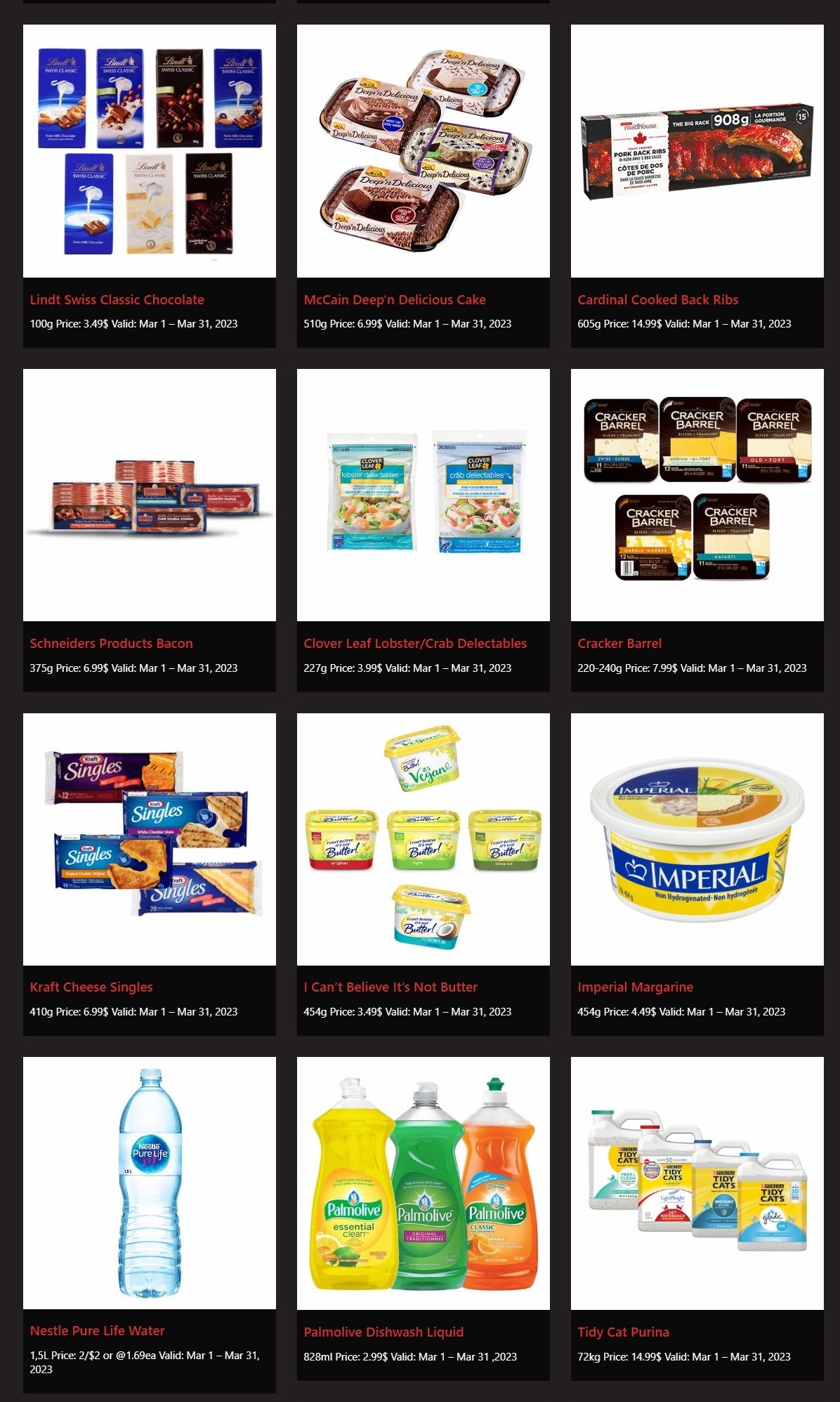 Rabba In-Store Deals March 1 to 31