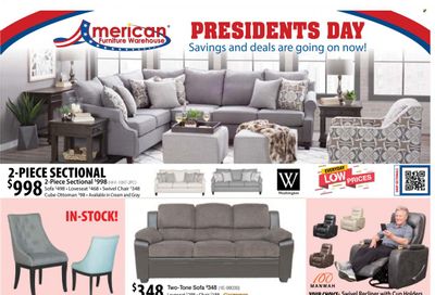 American Furniture Warehouse (AZ, CO, TX) Weekly Ad Flyer Specials February 19 to February 25, 2023