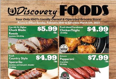 Discovery Foods Flyer February 26 to March 4