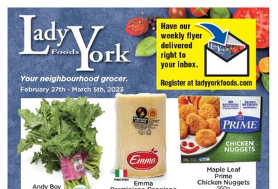 Lady York Foods Flyer February 27 to March 5