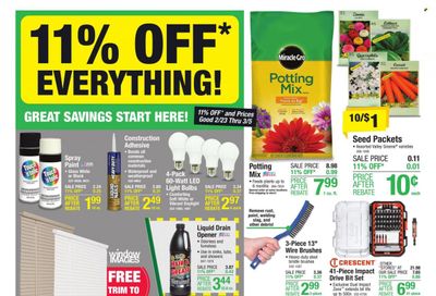 Menards (IL, IN) Weekly Ad Flyer Specials February 23 to March 5, 2023