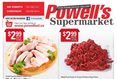 Powell's Supermarket Flyer April 30 to May 6