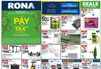 Rona (West) Flyer April 30 to May 6