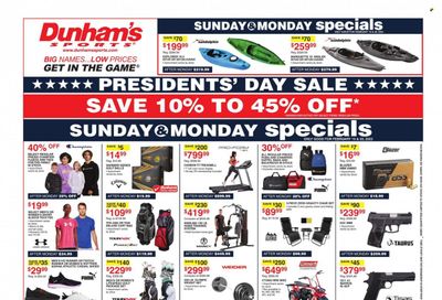 Dunham's Sports Weekly Ad Flyer Specials February 18 to February 23, 2023