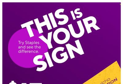 Staples Weekly Ad Flyer Specials February 26 to March 4, 2023