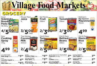 Village Food Market Flyer April 29 to May 5