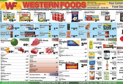 Western Foods Flyer April 29 to May 5