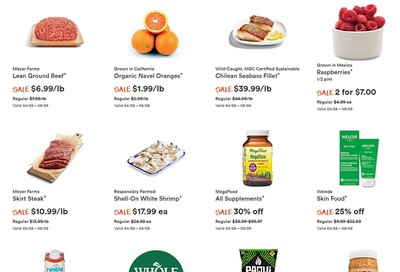 Whole Foods Market (West) Flyer April 29 to May 5