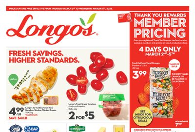 Longo's (Liberty Village) Flyer March 2 to 15