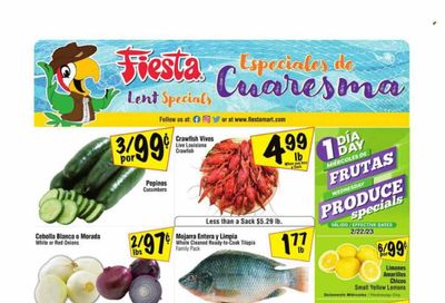 Fiesta Mart (TX) Weekly Ad Flyer Specials February 22 to February 28, 2023